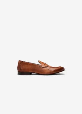 Vintage Leather Loafer Tan
