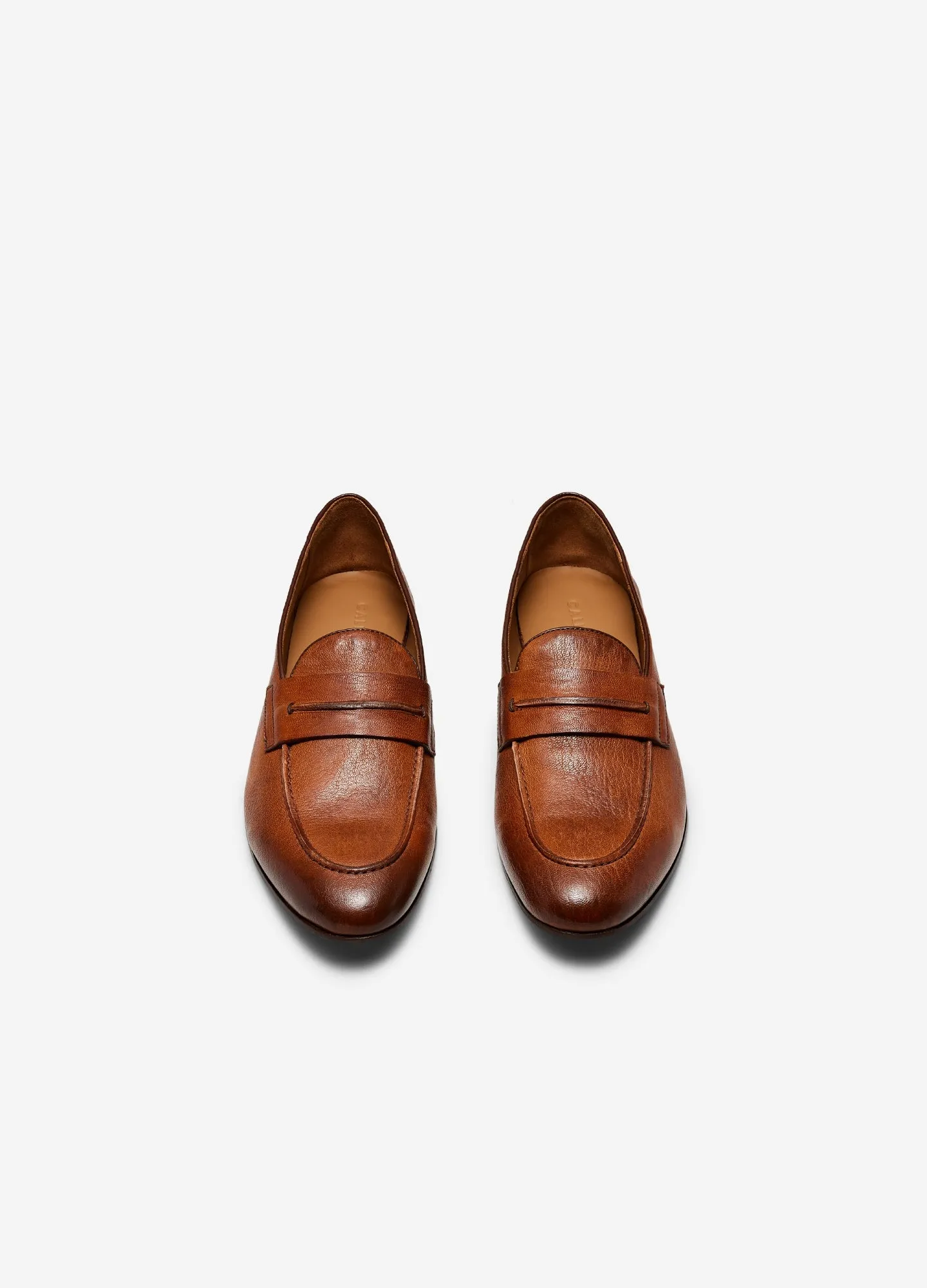 Vintage Leather Loafer Tan