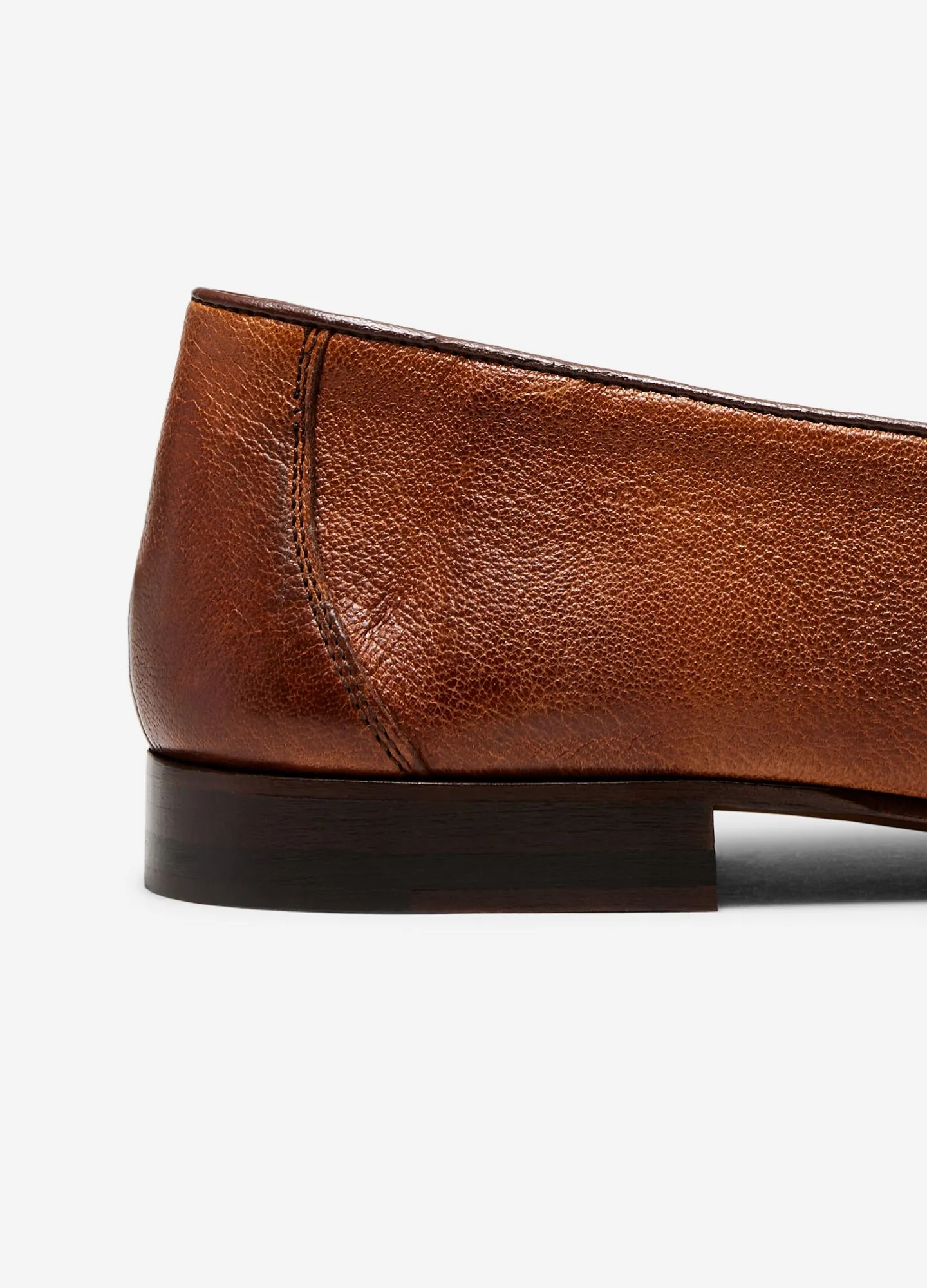 Vintage Leather Loafer Tan