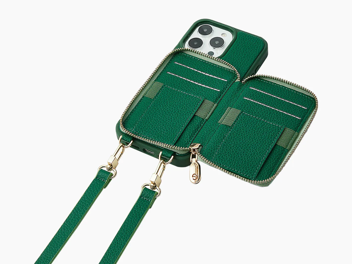 Vivid Kit- Crossbody Phone Case Round Pouch Set