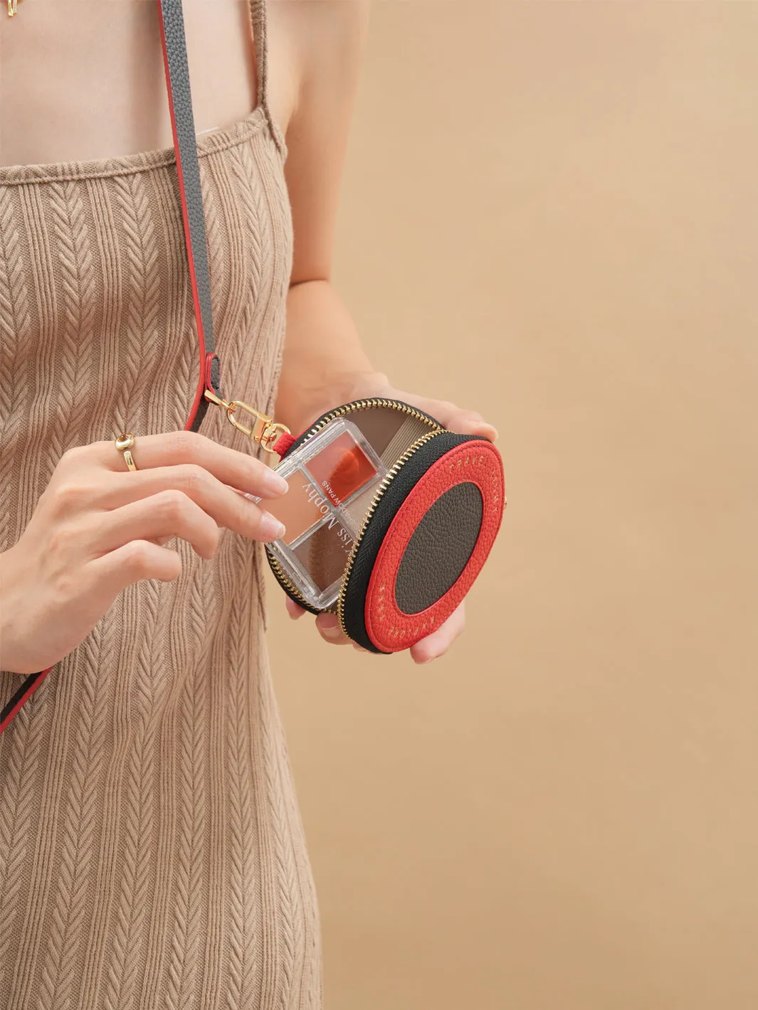 Vivid Kit- Crossbody Phone Case Round Pouch Set