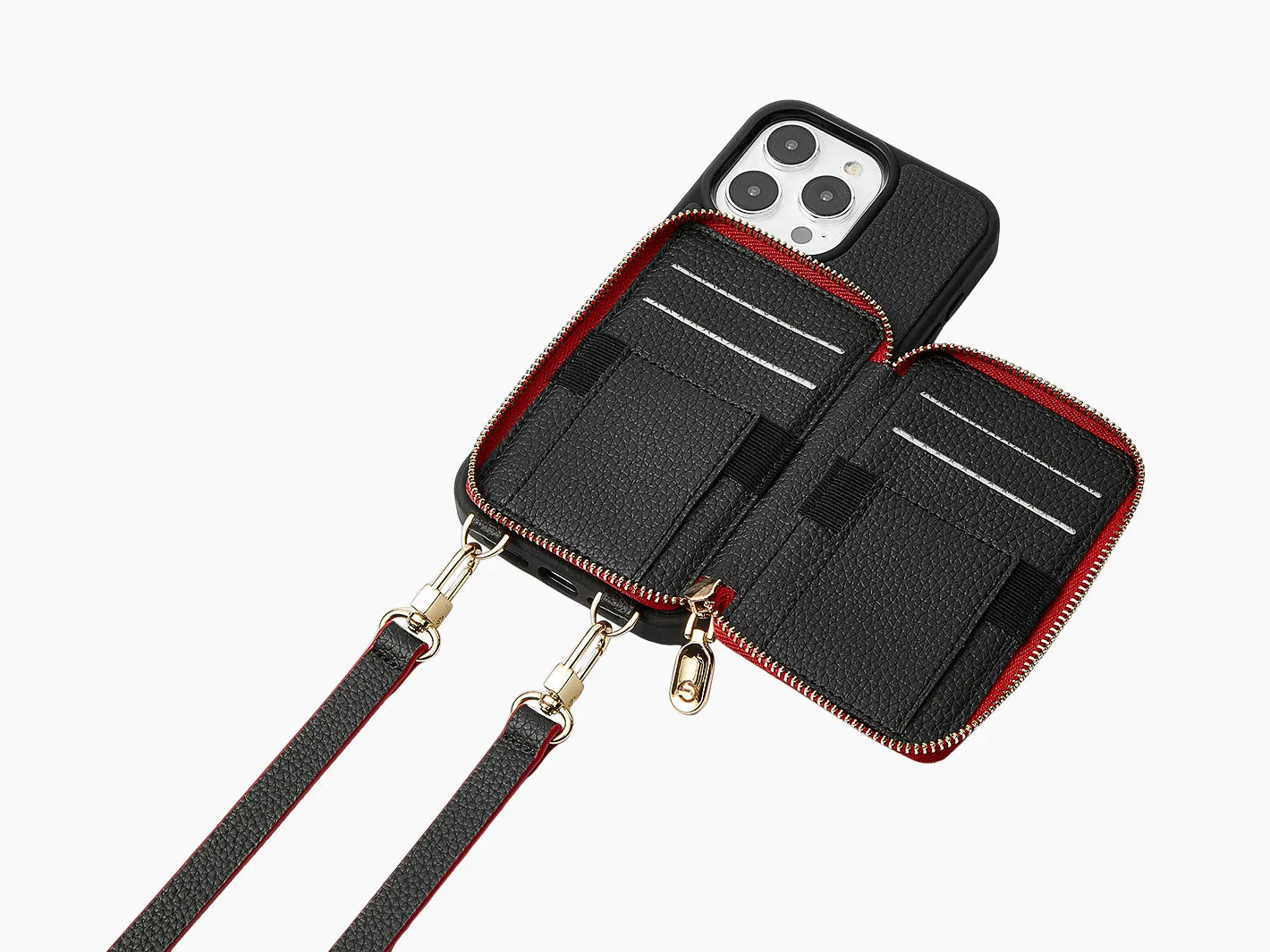 Vivid Kit- Crossbody Phone Case Round Pouch Set