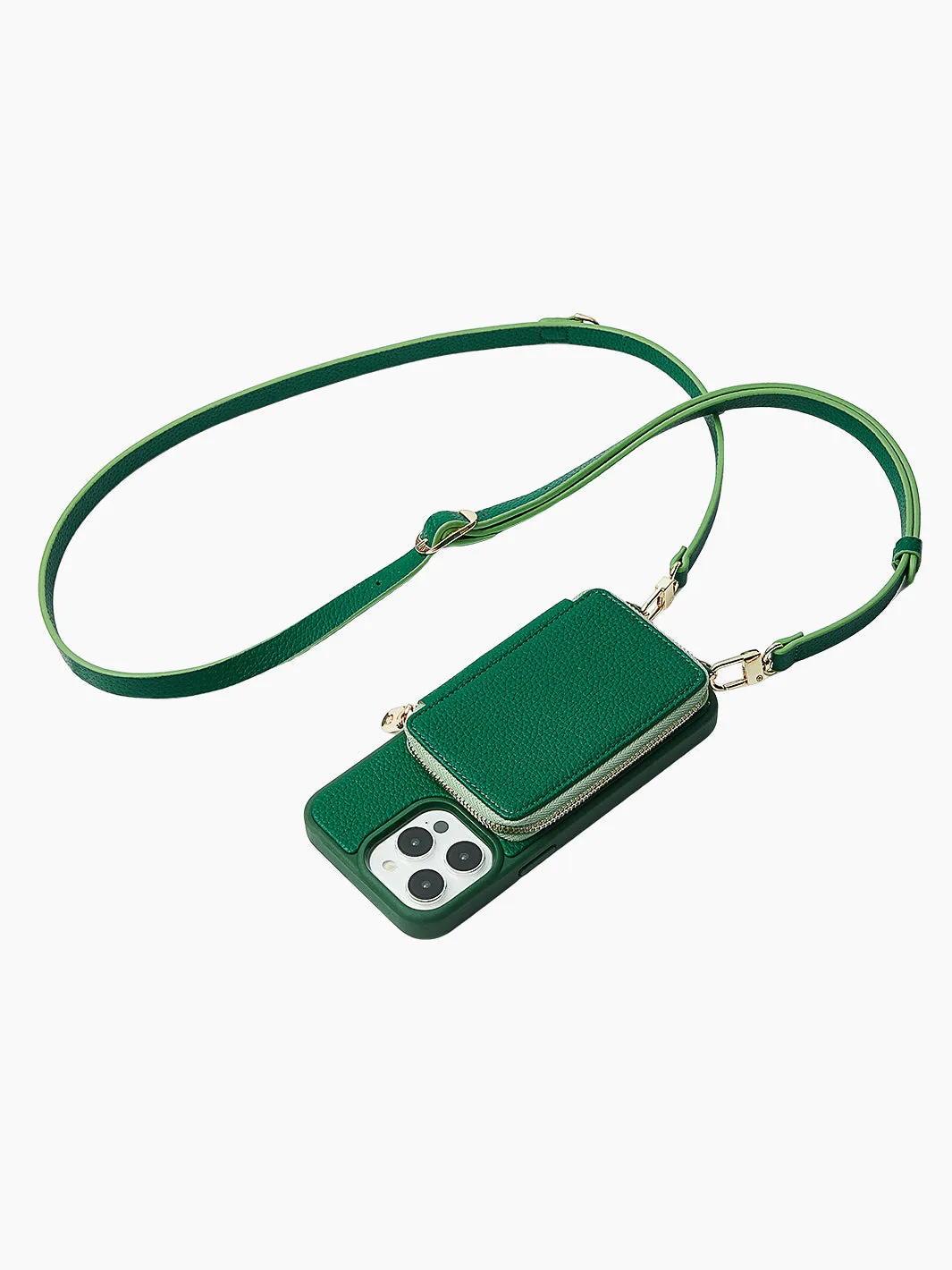 Vivid Kit- Crossbody Phone Case Round Pouch Set