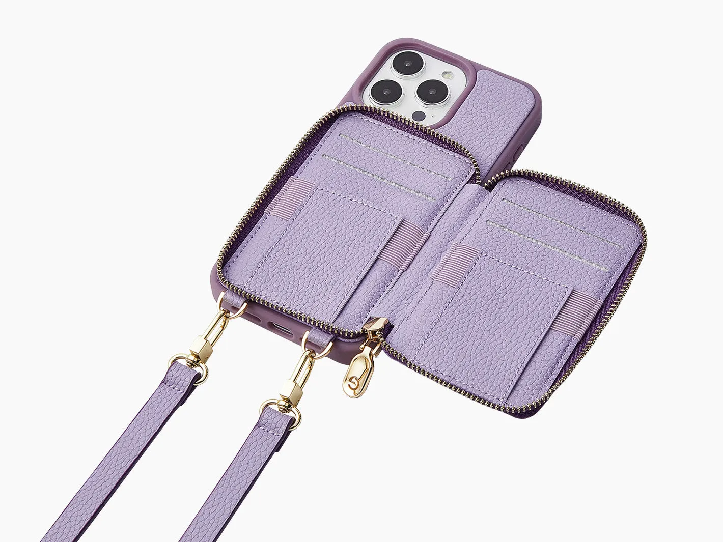 Vivid Kit- Crossbody Phone Case Round Pouch Set