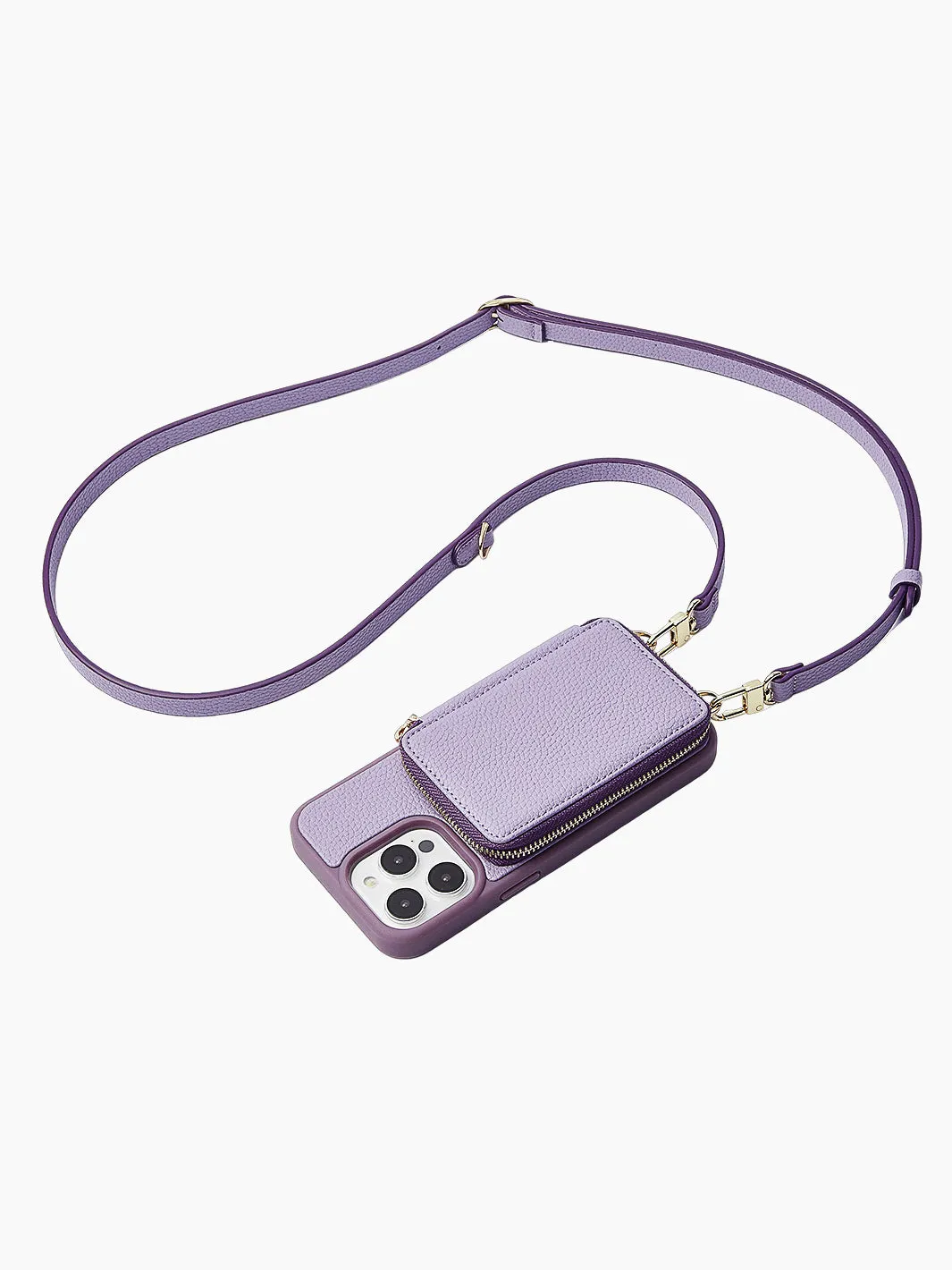 Vivid Kit- Crossbody Phone Case Round Pouch Set