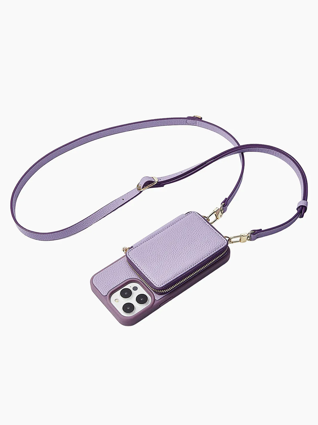 Vivid Kit- Crossbody Phone Case Round Pouch Set