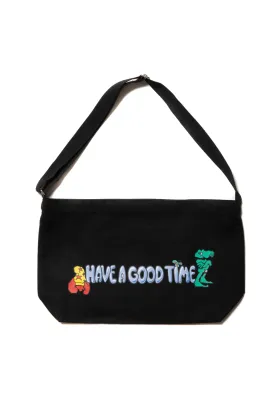 WIZARD LOGO TOTE BLACK