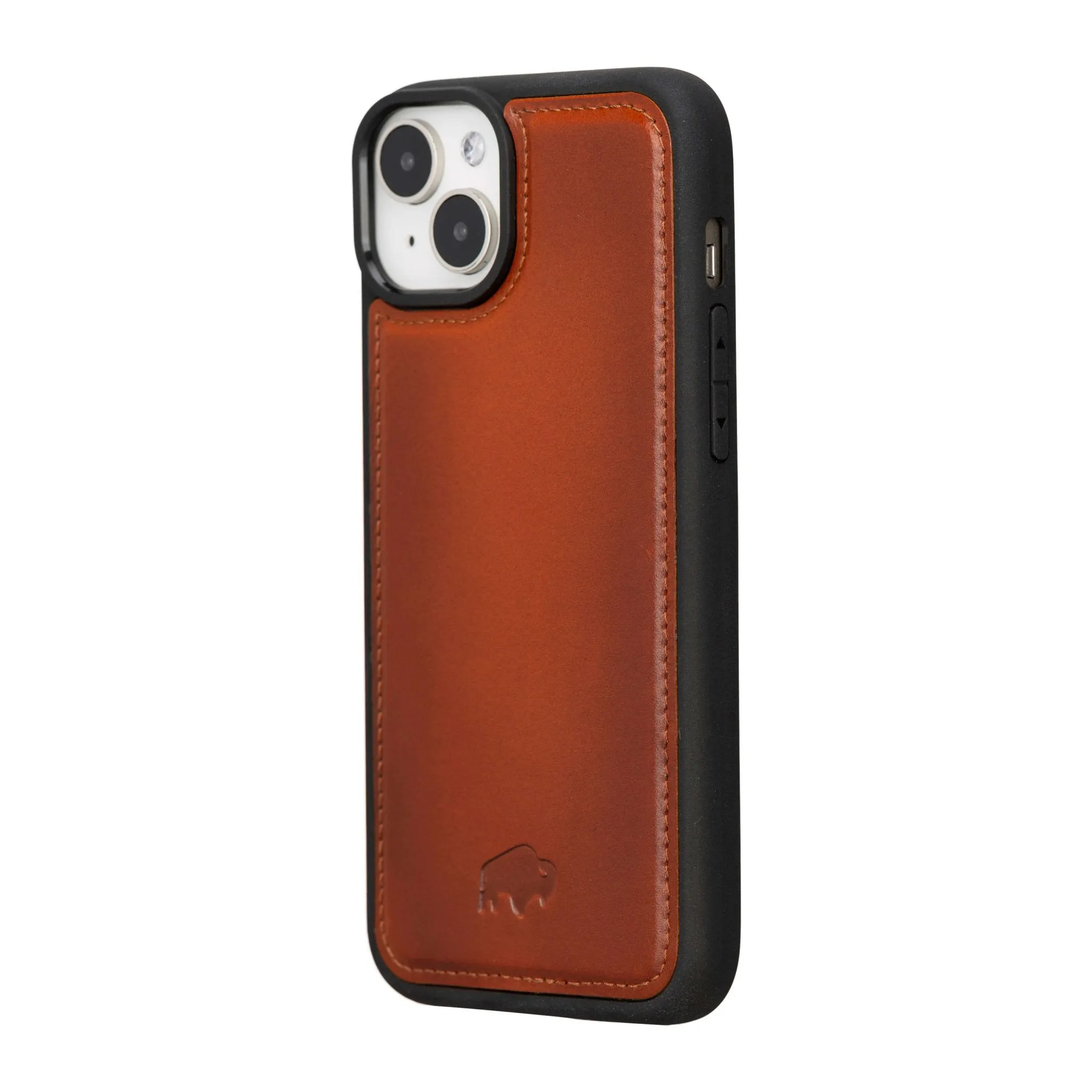 York iPhone 15 Plus Case, Burnished Tan